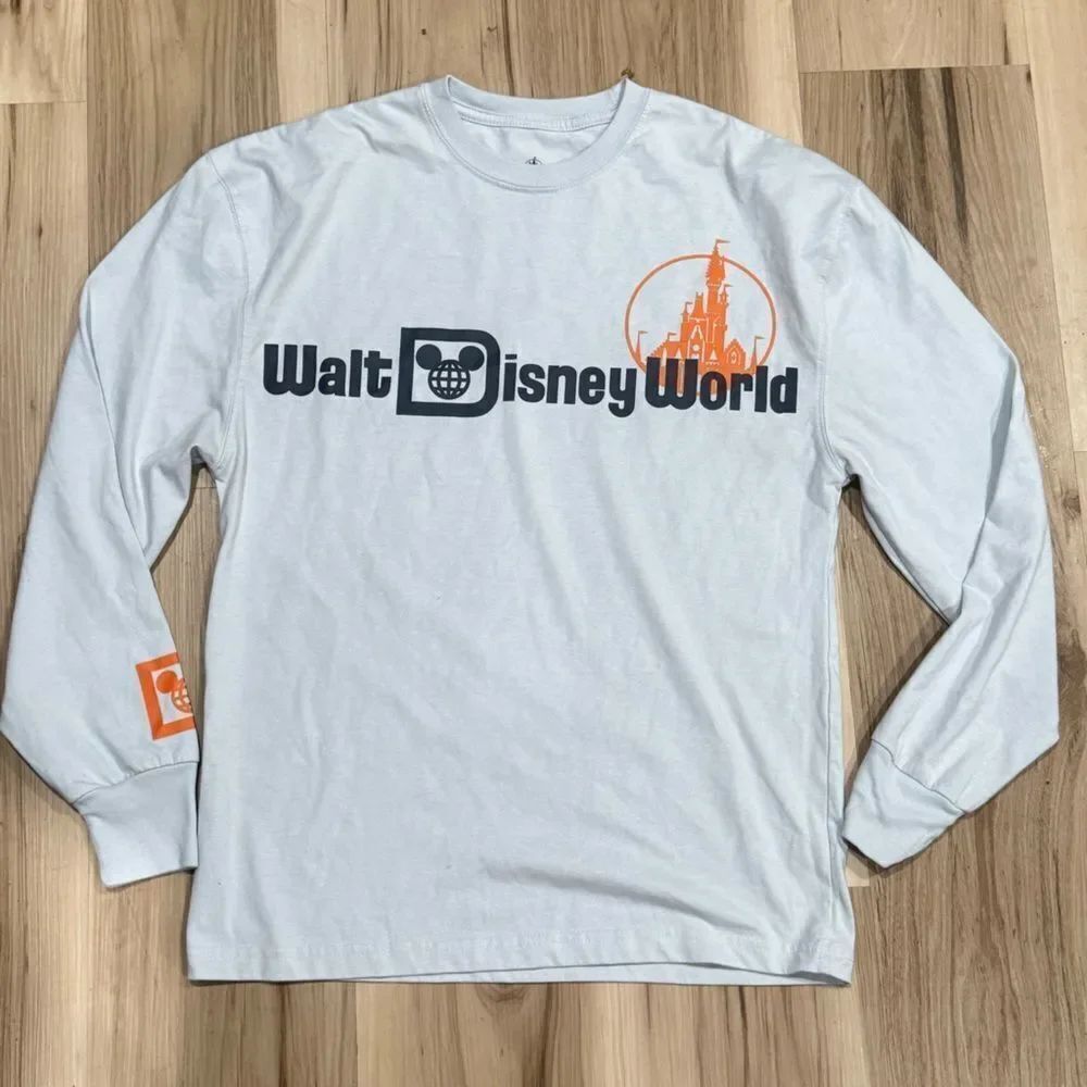 Disney Parks Walt Disney World Graphic Long Sleeve Shirt Women’s XS